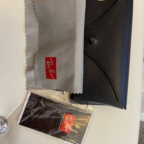 🍉SALE PRICE 🍉 Ray Ban Polarized Brown Aviator Classic B-15 Sunglasses - Picture 4 of 17